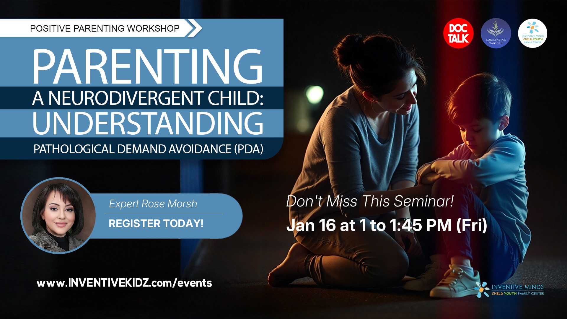 Parenting a Neurodivergent Child: Understanding Pathological Demand Avoidance (PDA) Watermarked Image